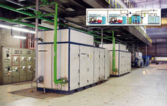 Two compressed-air unit installation with two AERZEN Delta Twin at the Luxembourg plant of ArcelorMittal
