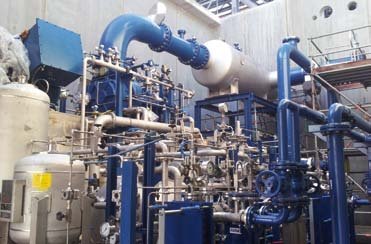 A BASF Antuérpia coloca em funcionamento um novo compressor AERZEN. Este deve ser responsável pela extração de butadieno