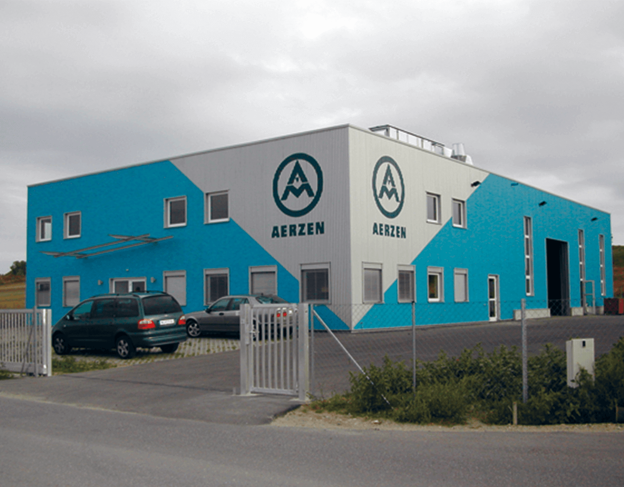 Foto van het gebouw van de dochteronderneming AERZEN Austria Handelsgesellschaft mbH.