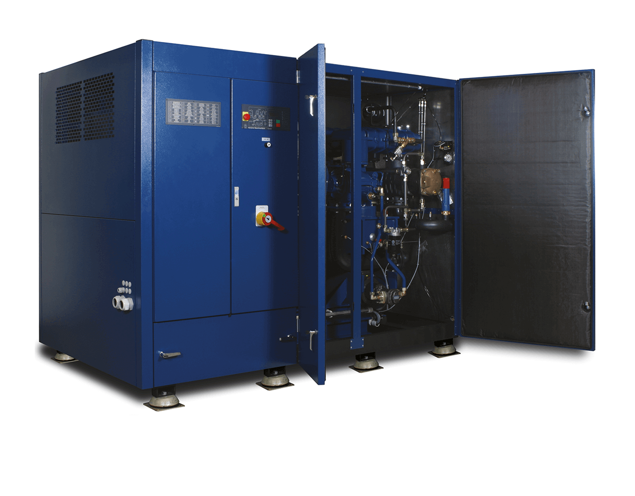 Imagem do novo compressor de ar comprimido da série DELTA TWIN